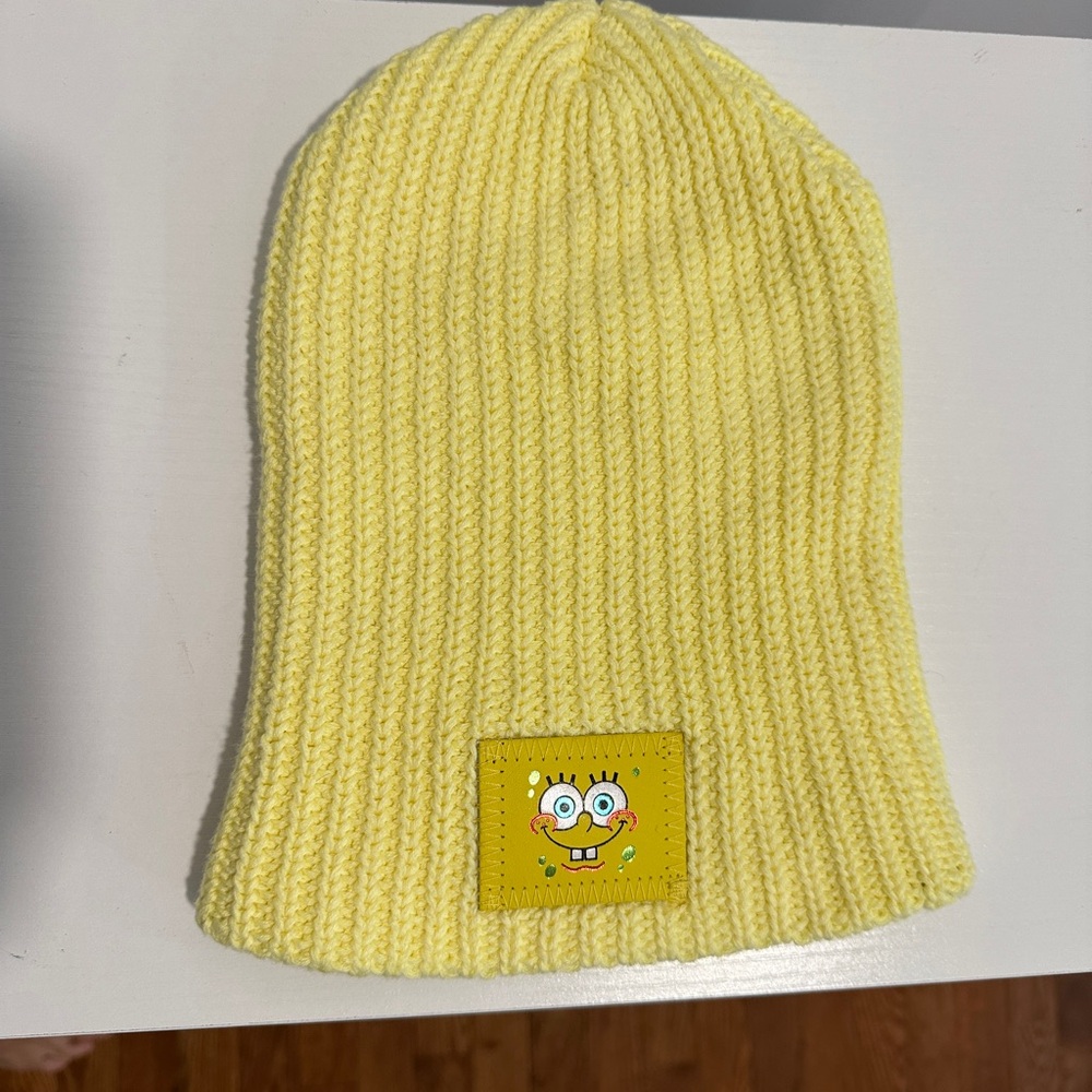 Love Your Melon SpongeBob yellow Beanie with Patch
